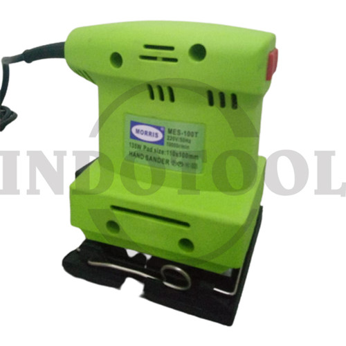 MESIN AMPLAS LISTRIK 110x100MM 135W / ELECTRIC SANDER MES-100T MORRIS