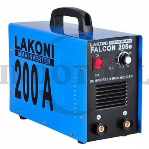 MESIN LAS / PORTABLE INVERTER WELDER FALCON 205E, 200Amp LAKONI