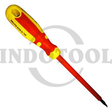 Obeng Minus Listrik 8 x 1.75mm VDE Insulated Screwdriver 10262