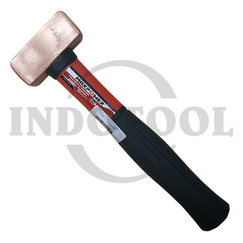 PALU TEMBAGA 0.5 kg MAXPOWER / FIBERGLASS HANDLE COPPER HAMMER