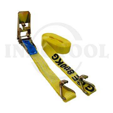 Ratchet Tie Down 1"x800kg Cargo Lashing Belt Pengikat Barang SHUANG GE