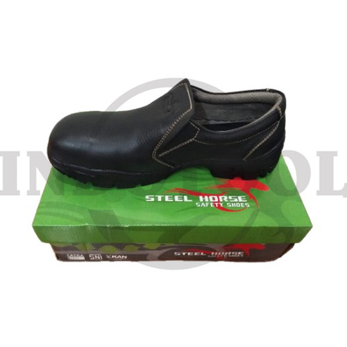 SAFETY SHOES 9133 BLACK SZ: 10 / 44 STEEL HORSE