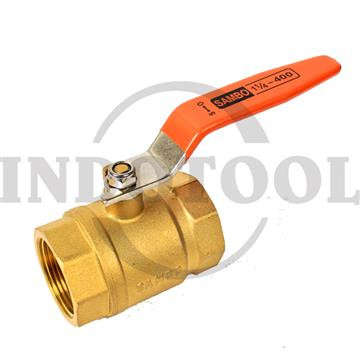 STOP KERAN / KRAN GAS AIR BRASS KUNINGAN 1-1/4" / BRASS BALL VALVE