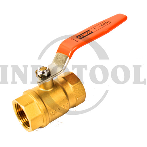 STOP KERAN 1" / KRAN GAS AIR BRASS KUNINGAN / BRASS BALL VALVE SAMBO