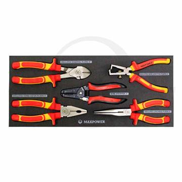 TANG KOMBINASI SET - 5PCS TOOL TRAY INSULATED MAINTENANCE SET MAXPOWER