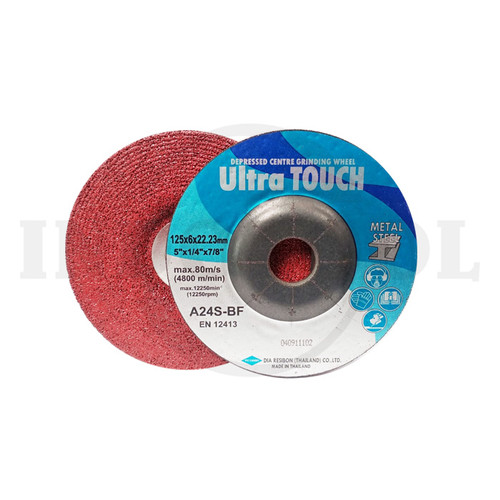 ULTRA TOUCH GRINDING A-24S, 5" x 6mm ULTRA