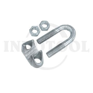 WIRE CLIP 3/16" / WIRE CLIPS DIN 741, GALVANIZED POWERTEC