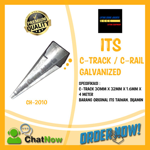 C-Track C-Rail 30 x 32 x 1.6 x 4 Meter ITS