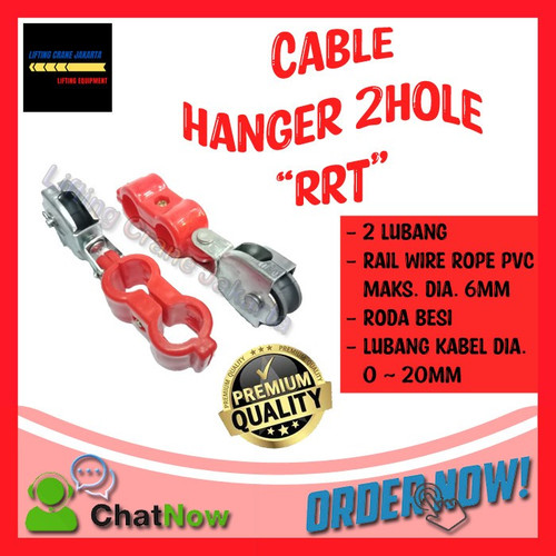 Cable Hanger Gantungan Kabel 02 RRT 2 lubang