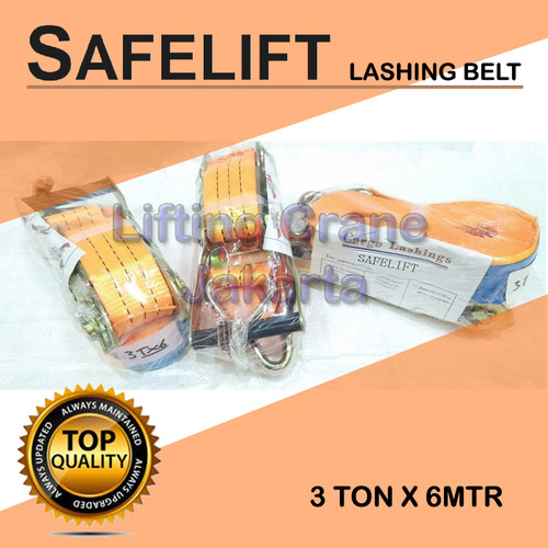 Rachet Tie Down / Cargo Lashing Belt Cap 3 TON