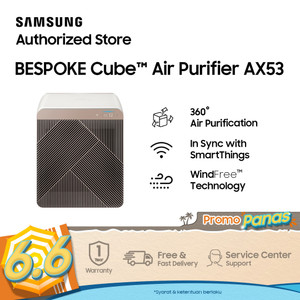 Samsung Air Purifier BESPOKE Cube Kapasitas 53m² - AX53A9310GE