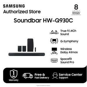 Samsung Soundbar True 9.1.4Ch dengan Wireless Dolby Atmos -HW-Q930C/XD