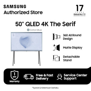 Samsung Lifestyle Smart TV The Serif 50 inch LS01B QLED 4K QA50LS01BBK