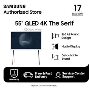 Samsung Lifestyle Smart TV The Serif 55 inch LS01B QLED 4K QA55LS01BAK