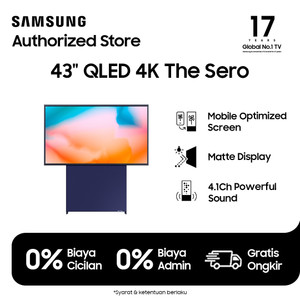 Samsung Lifestyle Smart TV The Sero 43 inch LS05BA QLED 4K