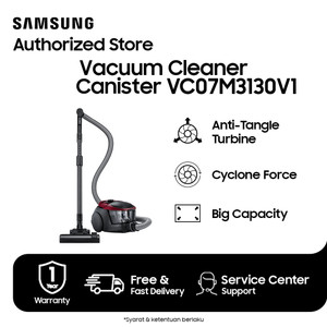 Samsung Vacuum Cleaner Canister Low Watt & Anti-Tangle - VC07M3130V1