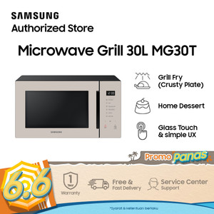 Samsung Microwave Grill MW5000T with Grill Fry 30 L - MG30T5068CF/SE