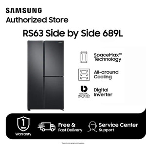 Samsung Kulkas Side By Side, 634 L - RS63R5561B4