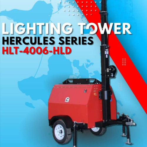 Lighting Tower 4X1000 Metal Halide Engine Yanmar Diesel