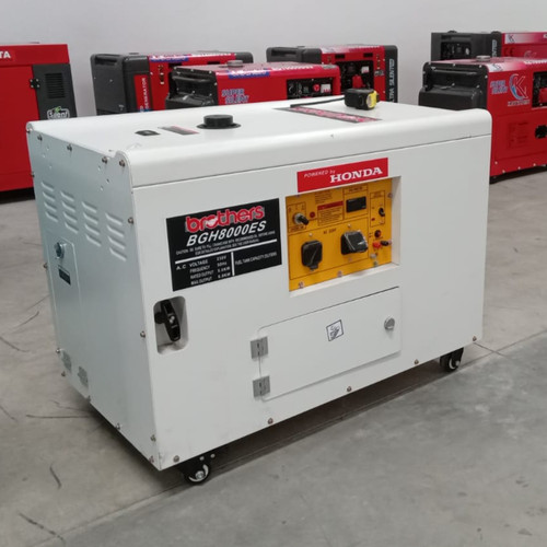 Genset Silent 5000 Watt Bensin Brothers BGH 8000SE Genset Honda