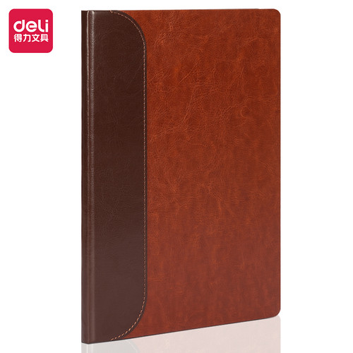 Deli Buku Catatan / Planner / Leather Notebook B5 120 Lembar BP135