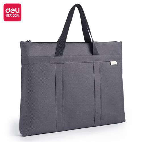 Deli Tas Dokumen Laptop / Office Briefcase 14 Inch Multifungsi 63788