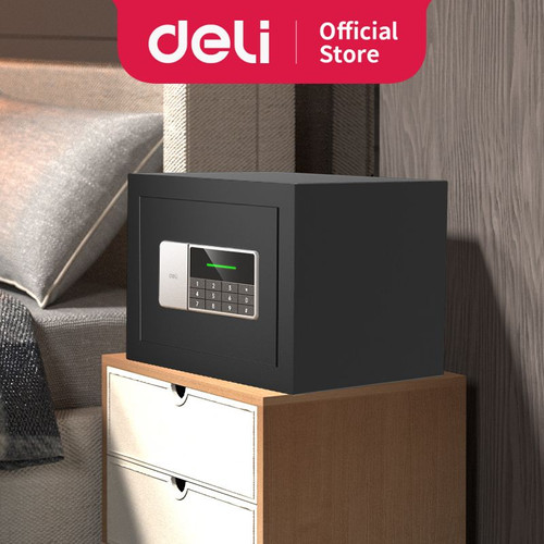 Deli Brankas Besi Digital Safe Box Double Unlocking 35x25x25 ET550