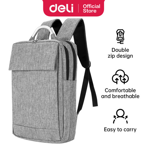 Deli Office Backpack / Bag / Tas Ransel Kerja EH1036-CS