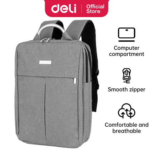 Deli Office Backpack / Bag / Tas Ransel Kerja EH1034-CS