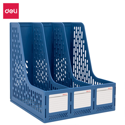 Deli File Tray Rak Box File Tempat Dokumen 3 Sekat 78997