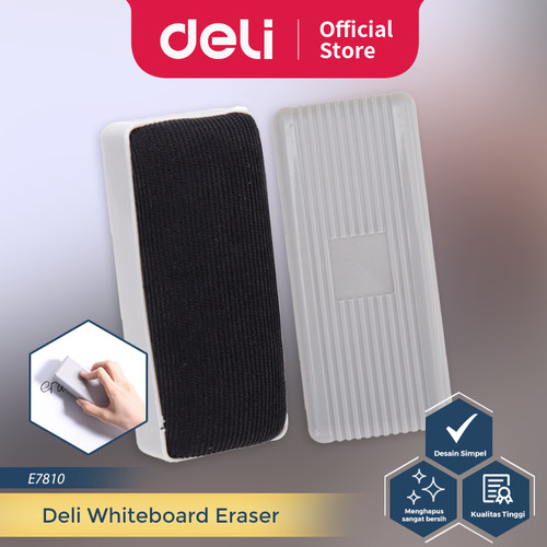 Deli Whiteboard Eraser Penghapus Papan Tulis Bersih Awet E7810