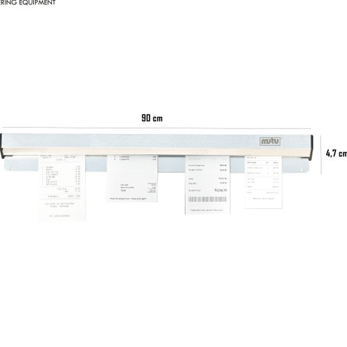 aliminium Bill holder / penjepit kertas menu 90 cm PBH-900A