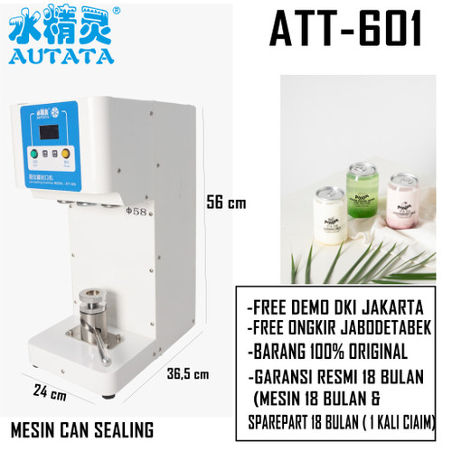 can sealing manual / alat seal gelas ATT-601