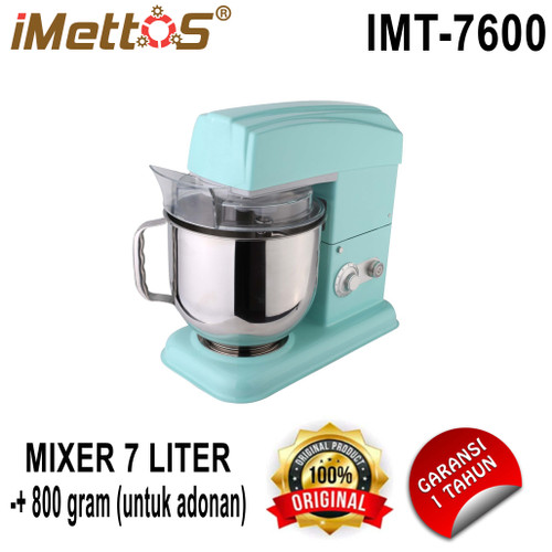 mixer roti | pengaduk adonan IMETTOS -7600 (GREEN-TOSKA)