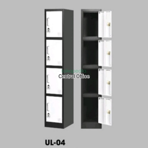 Locker Besi 4 pintu Uno UL-04  harga promo free ongkir Jatadebek