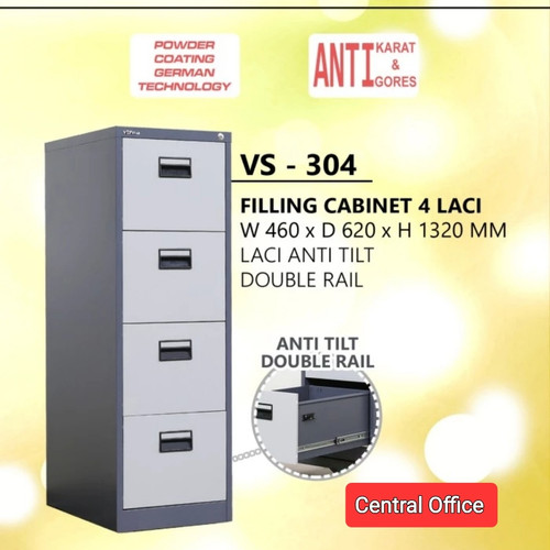 Filing cabinet Vip Star VS 304 Promo free ongkir  wilayah Jak- Tang