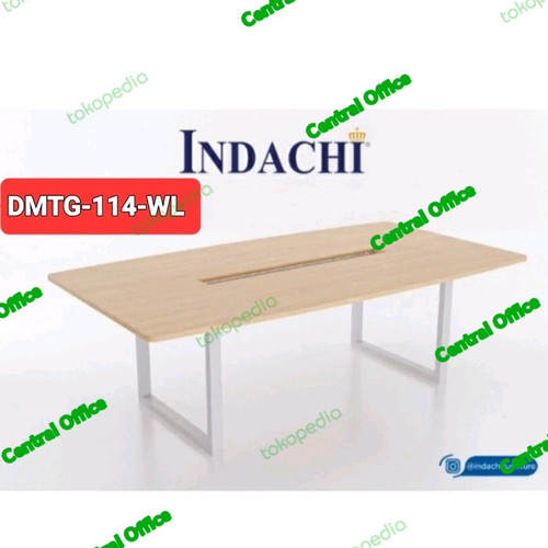 Meja meeting rapat Indachi DMTG -114 WL uk 180 cm free ongkir Jatabek