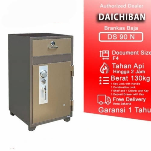 Brankas laci Daichiban DS 90 N free ongkir untuk Wilayah Dki jakarta