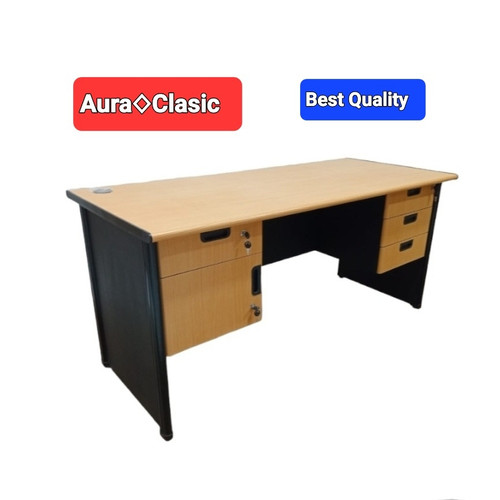 Meja kantor 1 biro Aura clasic uk-150cm free ongkir wilayah Jaktang