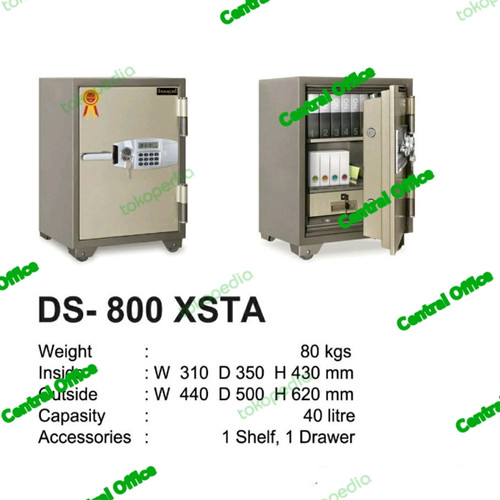 Brankas digital Indachi D-800 XSTA free ongkir Wilayah Jatadebek