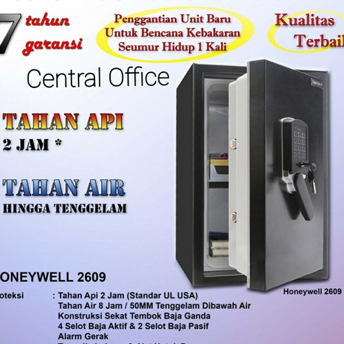 Brankas Honeywell 2609Tahan api&air free ongkir untuk Wilayah Dki jkt