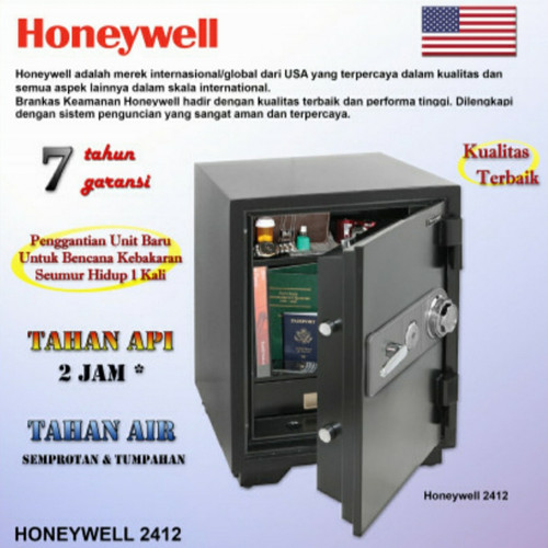 Brankas Honeywell 2412 GARANSI 7Tahun harga promo