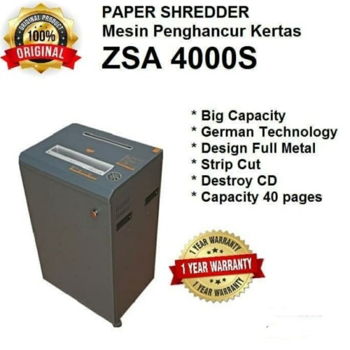 Shredder ZSA-4000S harga PROMO