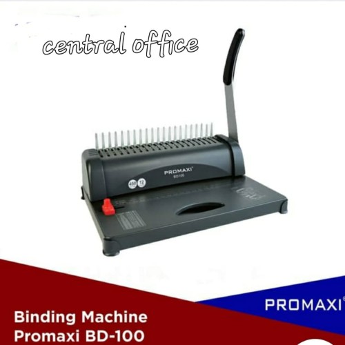 Binding spiral plastik Promaxi A4 BD-100