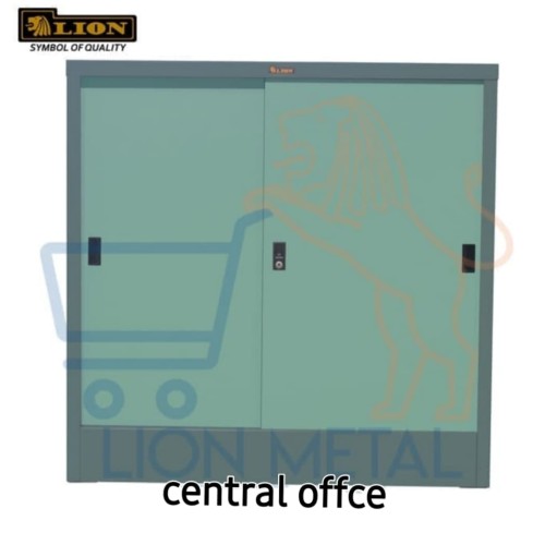 Lemari Arsip Lion L-31 sliding Metal free ongkir wilayah Jakarta