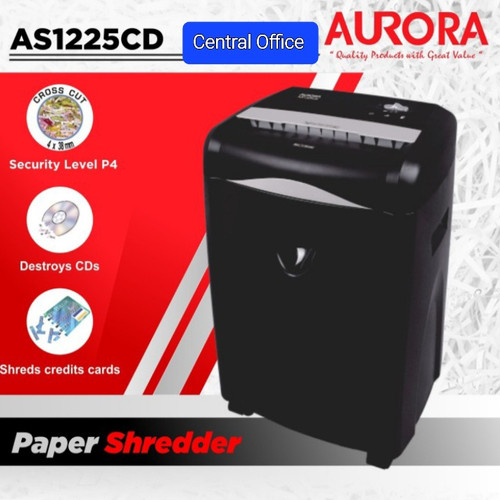 Paper Shredder Aurora AS-1225 CD