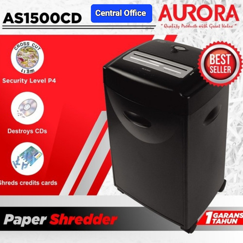 Paper Shredder Aurora AS-1500 CD