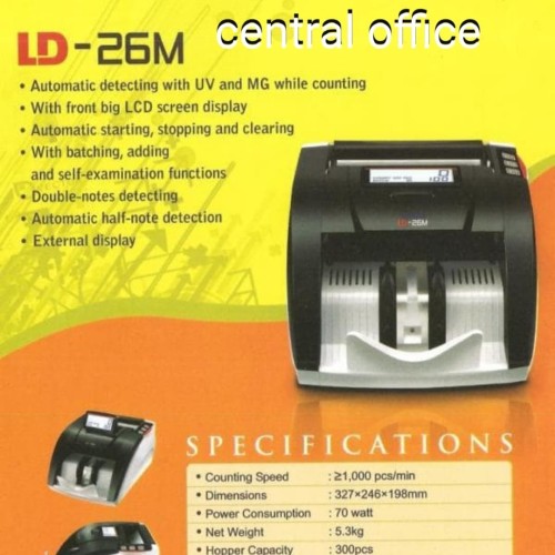 Money Counter Secure LD-26M