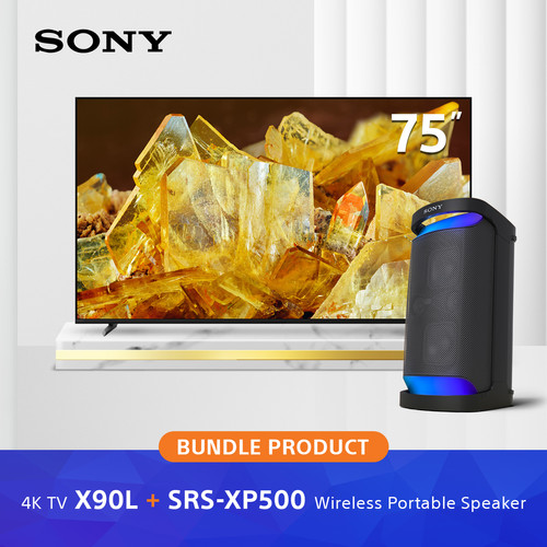 Bundle Sony XR-75X90L & SRS-XP500