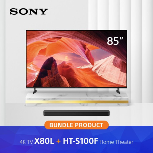 Bundle Sony KD-85X80L & HT-S100F